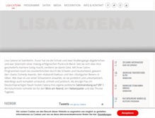 Tablet Screenshot of lisacatena.ch